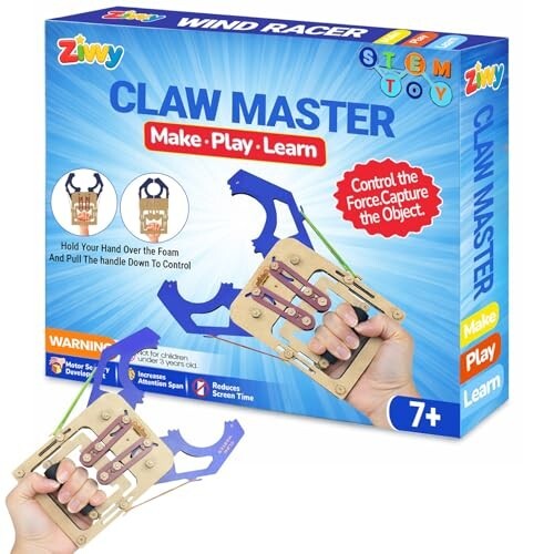 Stem Toy Claw Master | Toys for Boys 7-14 Years | Science Experiment kit | Educational Toys for 3 Year Old | Puzzle Game for Kids 7 to 10 Years