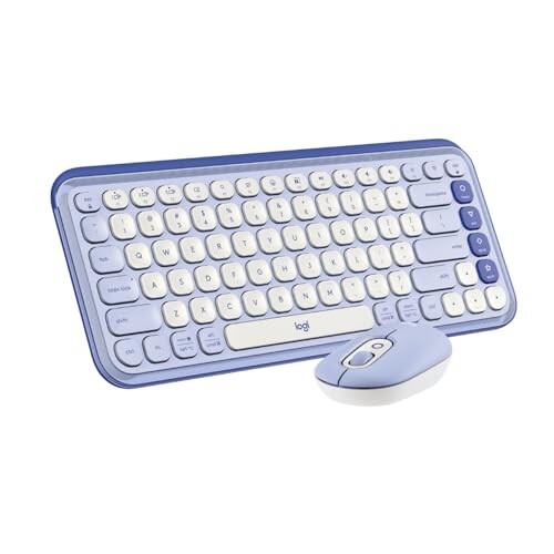 Logitech POP ICON Combo, Bluetooth Keyboard and Mouse Combo