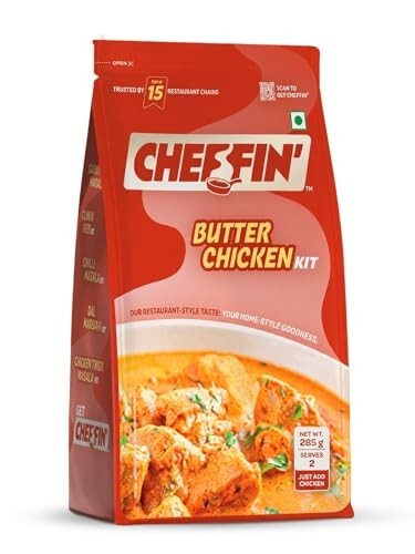Cheffin' Butter Chicken Masala, 285g [10% coupon]