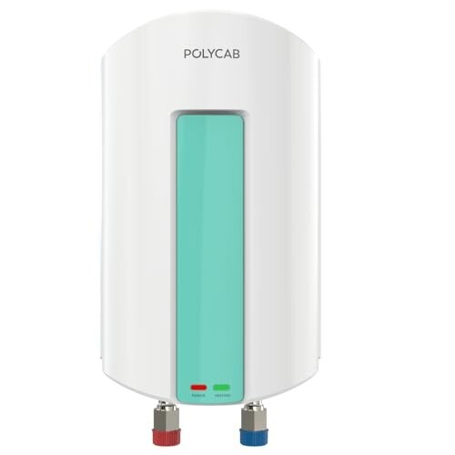 POLYCAB Intenso 3 litre, 3 KW Electric Instant Geyser (Water Heater) For Home & Kitchen 