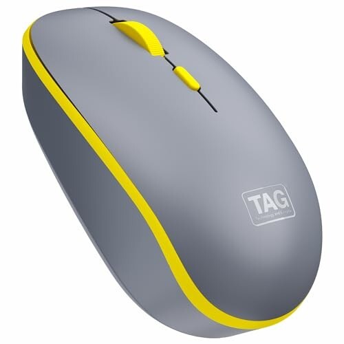 TAG WM500 Grey/Yellow Wireless Mouse