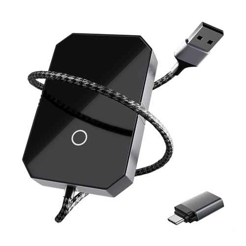 Lifelong 2-in-1 Wireless Car Play Adapter | Android Auto Wireless Adapter for car 
