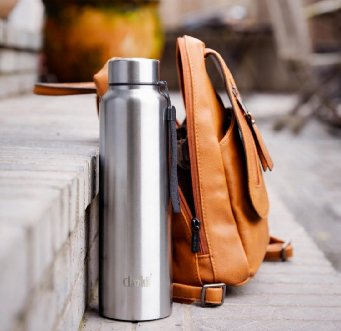 Stainless Steel Water Bottle at ₹104