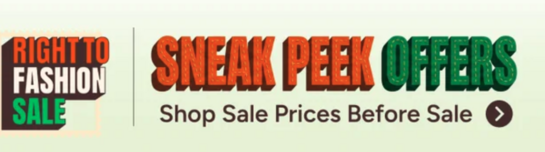 Myntra right to fashion sale shop for sale prices now