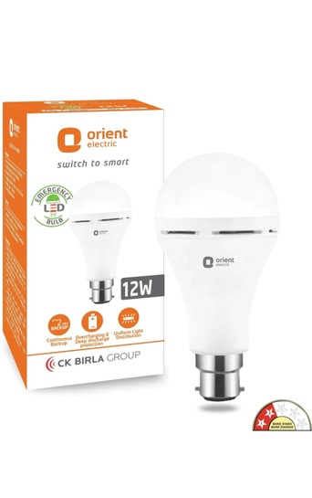 Orient Electric 12W Emergency LED Bulb @ ₹181 | Account Specific
