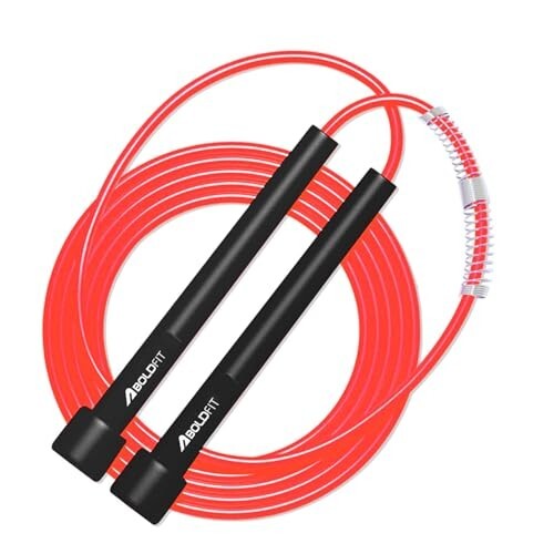 Boldfit Skipping Rope for Men and Women Jumping Rope With Adjustable Height Speed Skipping Rope for Exercise, Gym, Sports Fitness Adjustable Jump Rope