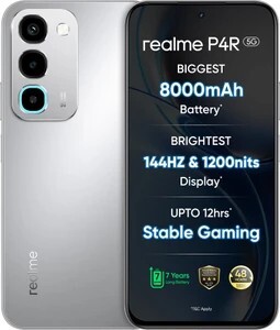 realme P4R 5G (Silver Glare, 128 GB) (4 GB RAM)