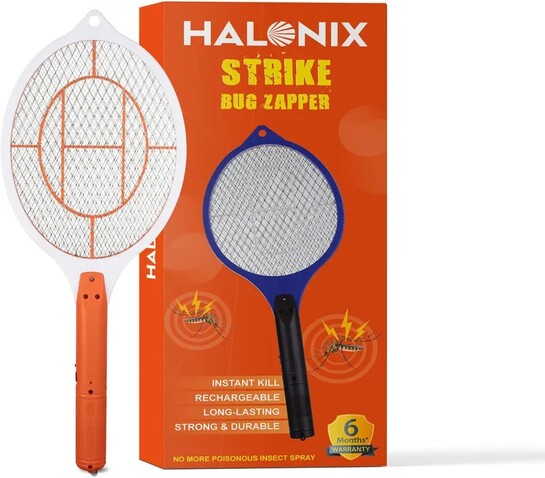 HALONIX STRIKE BUG ZAPPER BLUE Electric Insect Killer Indoor, Out..(location specific)
