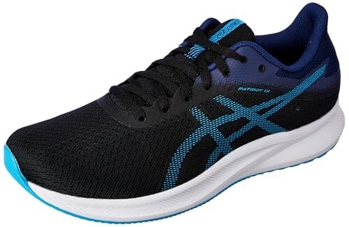 ASICS Patriot 13 Black/Digital Aqua Men US 10