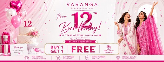 Varanga - 12th Birthday Sale | BUY 1 GET 1 FREE 