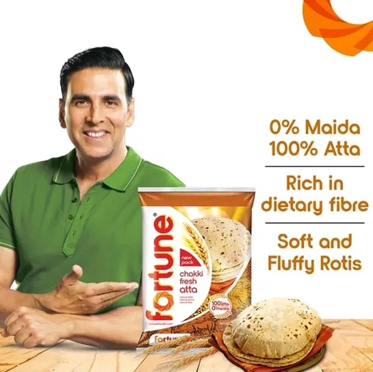 [Flipkart HYPERLOCAL: Coimbatore 641038 641011] 10 kilo Fortune (chakki fresh) whole-wheat flour (90 days shelf life)