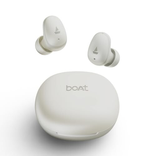 boAt Airdopes Plus 214, Up to 55 Hrs Playtime, Dual Mics with ENx™ Tech
