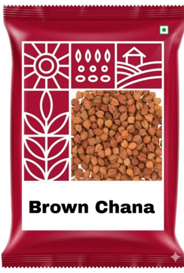 Chana Dal (Split) 1kg @79, Brown Chana 1kg @76