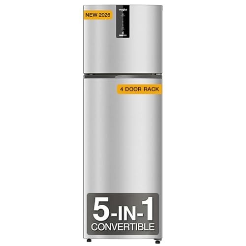 Whirlpool 235 L 3 Star Frost-free inverter Double Door Refrigerator (IF INV 278 LUNAR STEEL(3S) CONV-Y, 2026 Model)