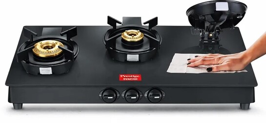 Prestige Neo GTSN 03 with Liftable Burners Glass Manual Gas Stove...more