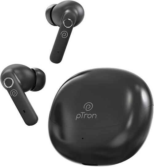 pTron Bassbuds Tunes V2 In-Ear TWS Earbuds