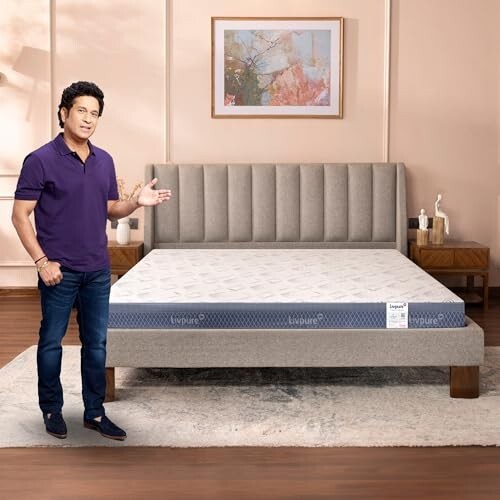 Livpure Smart Ortho PRO+ Memory Foam Mattress 8 Inch|King Size 78x72x8 [Coupon + CC + Cashback]