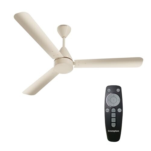 Crompton Energion Hyperjet 1200mm BLDC Ceiling Fan | Ivory