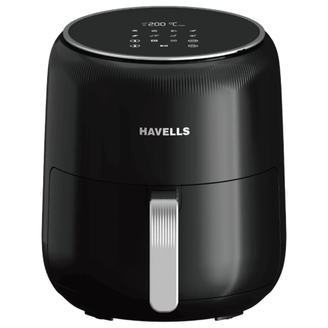 HAVELLS Prolife Neo 4.5L 1500 Watt Digital Air Fryer with Aero Crisp Technology (Black)
