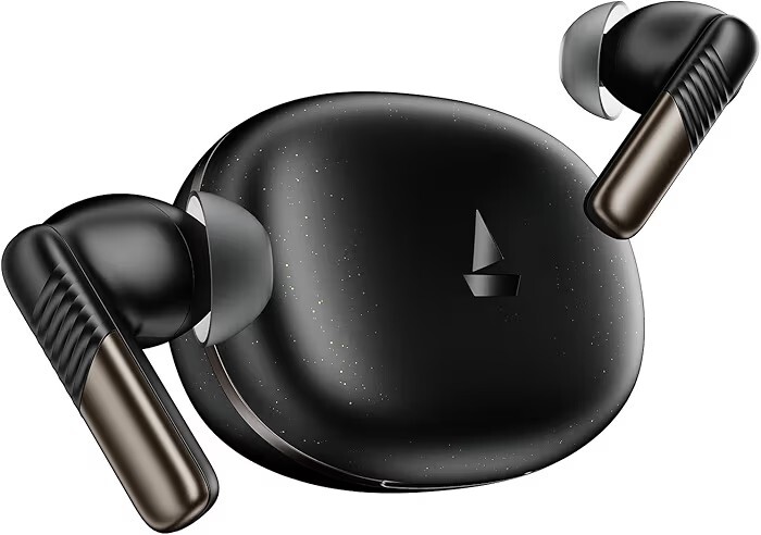 boAt Airdopes Prime 412, 4Mics AI-ENx Tech, 50 Hrs Battery