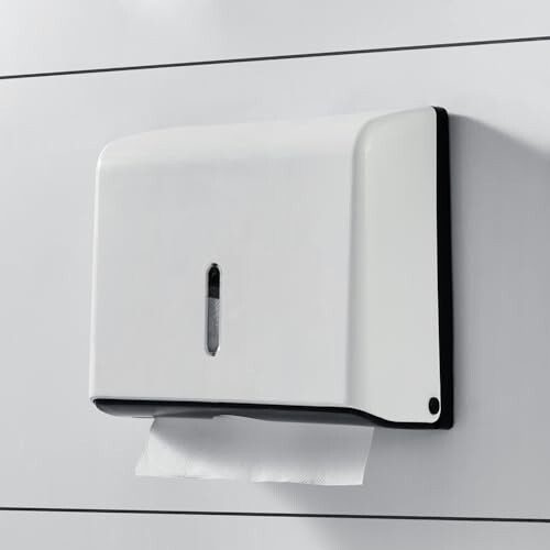 Amazon Basics Wall-Mounted Multifold Paper Towel Dispenser