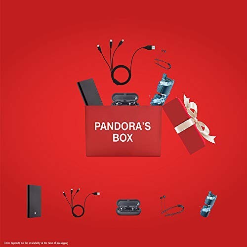 iBall Pandora’s Box Premium Electronics Gift Hamper – Earbuds, Speaker, Power Bank & Cable