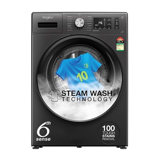 Whirlpool 8 Kg 5 Star Inverter Supreme Care Front Load Fully Automatic Washing Machine 