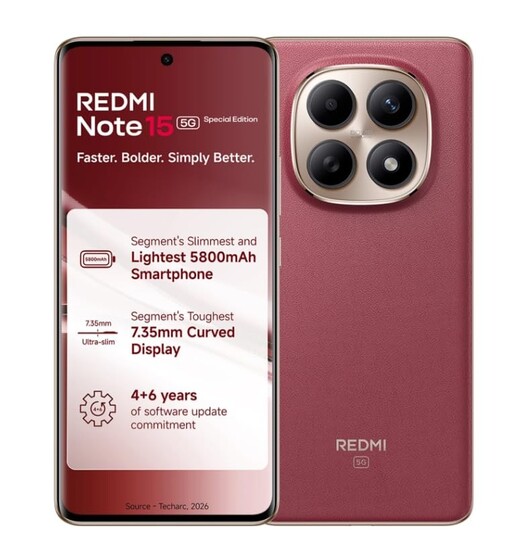 REDMI Note 15 SE 5G Snapdragon (Crimson Reserve, 128 GB) (6 GB RAM)