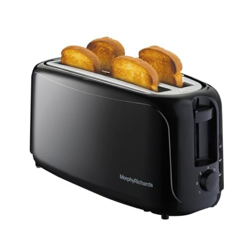 Morphy Richards AT 402 1450 Watts Pop-Up Toaster