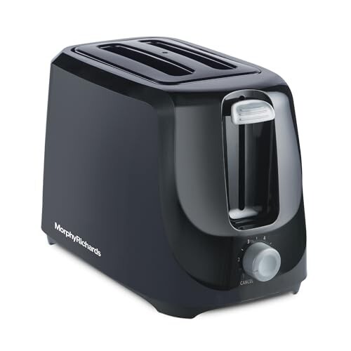 Morphy Richards AT 200 Bread Toaster|700W Toaster 2 slices Black