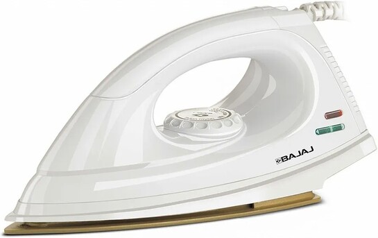 Bajaj DX-7 1000 Watts Dry Iron | Advance Soleplate 
