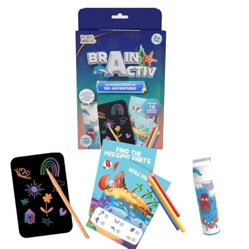 PlayMagic BrainActiv Ultimate Activity Kit - Sea Adventure