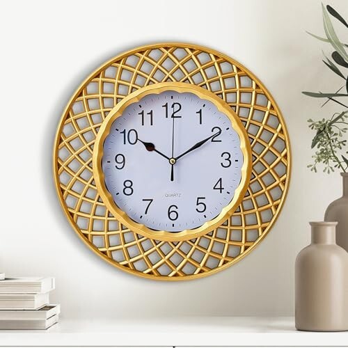 Home Centre Corsica Casa Decorative Wall Clock - 30cm [Apply 30% Coupon]