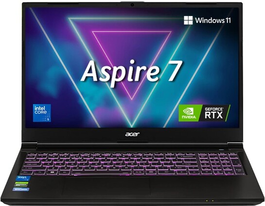 Acer Aspire 7 Intel Core 5 210H - (16 GB/512 GB SSD/4 GB Graphics/NVIDIA GeForce RTX 3050) Gaming Laptop