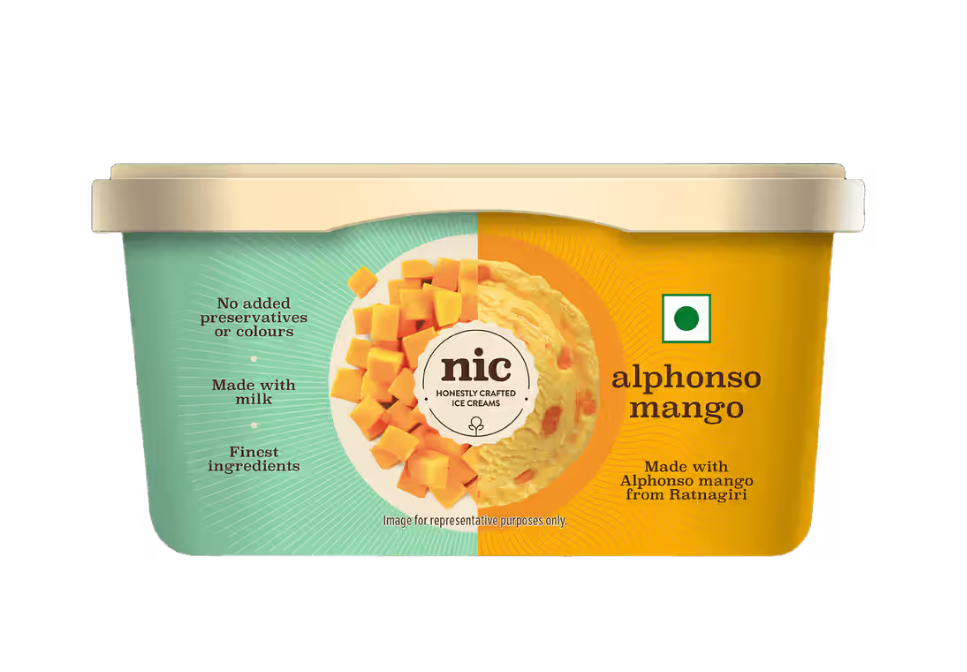 Instamart : NIC Mango Ice Cream 500ml (Location Specific) 