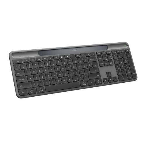 Logitech Signature Slim Solar+ Wireless Keyboard, Solar and Artificial Light Powered