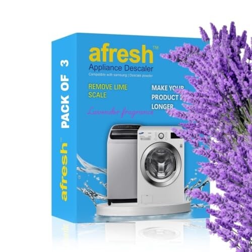Afresh ™ Original Descal for Samsung Washing Machine Drum Cleaning Powder Descaling Powder compatible with Top & Front Load Samsung Washing Machine (Washing & Drum Cleaner) Scale Remover (8)