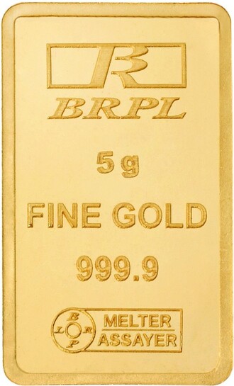 BRPL 24 (9999) K 5 g Gold Bar