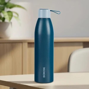 BOROSIL 900ml Duomate Steel Bottle