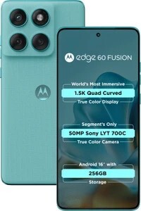 MOTOROLA Edge 60 Fusion 5G (PANTONE Amazonite, 256 GB) (12 GB RAM...more