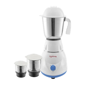 Lifelong Power Pro 500 W Mixer Grinder (Power Pro - LLMG20 | 3 Jars | Blue)