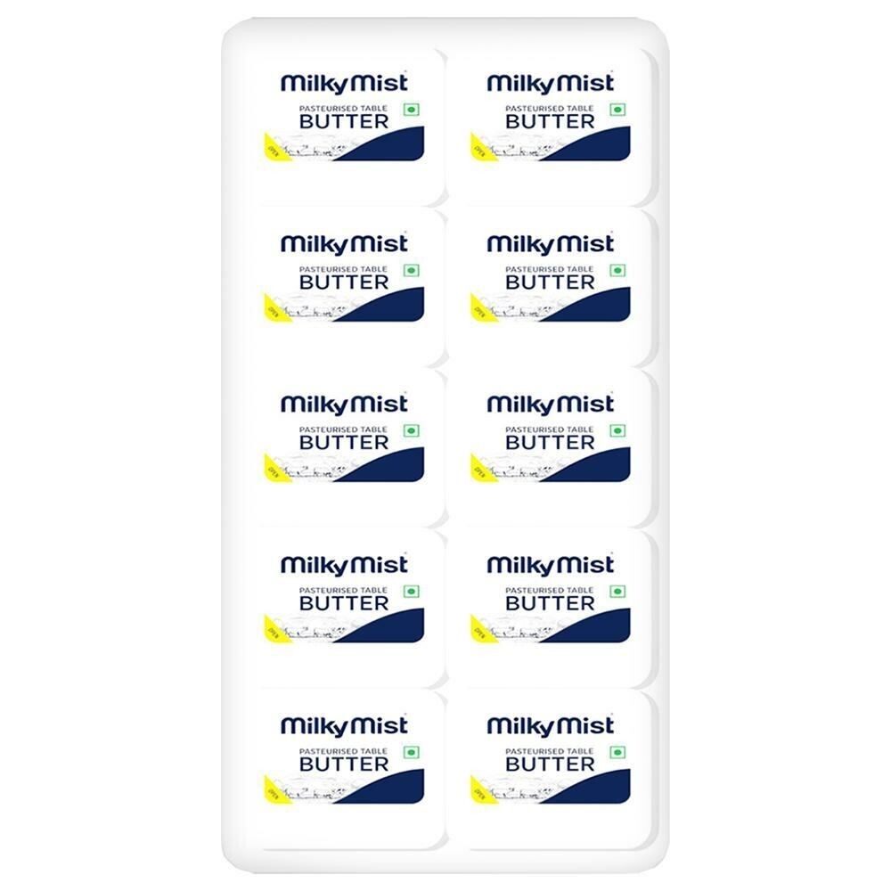 Milky Mist Salted Table Butter Chiplets 100 g (Pack) at ₹49