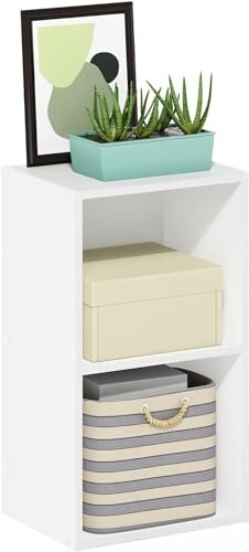 Oakcraft Multipurpose Single Cube Storage Organizer Unit Bed Side Table Type Rack DIY Shelf Cabinet Space Saver