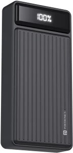 Portronics 20000 mAh 22.5 W Compact Power Bank (Black, Lithium Polymer, Fast Charging for Mobile, Tablet, Speaker, Earbuds)