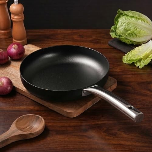 Lifelong Carbon Steel (Iron) Fry Pan 24cm