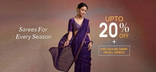 Dressfolk-Upto 20% Off+Free Blouse Fabric 