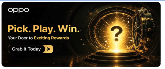 Win Rewards  in Oppo mystery box