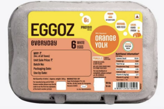 Instamart Eggoz Everyday White Eggs 6 Pieces [location specific]