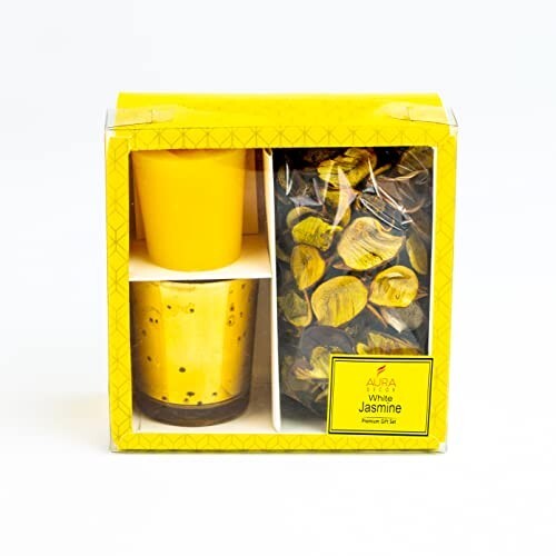 AuraDecor Premium Votive Candle Gift Set 