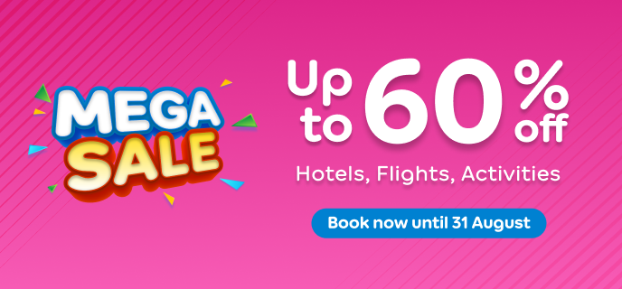 Agoda Mega Sale - Upto 60% Off